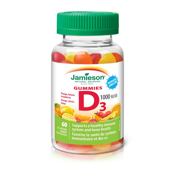 Jamieson Vitamin D 1000 IU Gummies