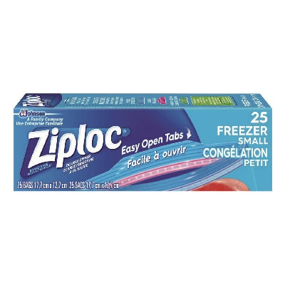 Ziploc Freezer Bags - Small