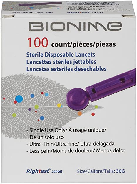 Bionime Sterile Disposable Lancets