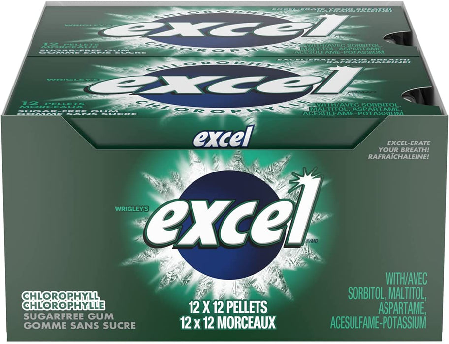 Excel Sugar Free Gum - Chlorophyll