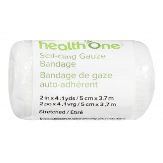Health ONE Self-Cling Gauze Bandage 2'' x 4.1YD