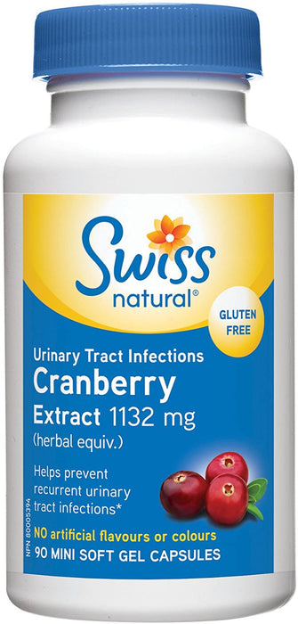 Swiss Natural Cranberry Extra 13.2mg Soft Gel