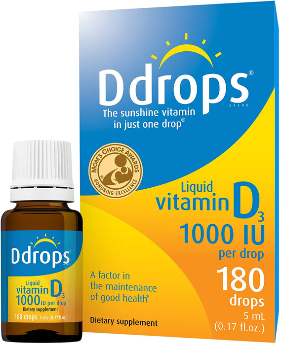 Ddrops Vitamin D 1000 IU