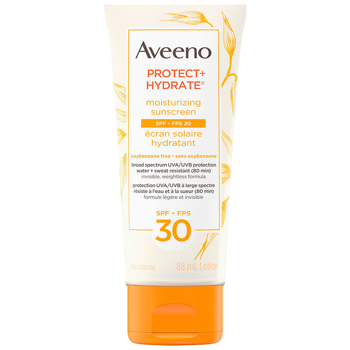 Aveeno Protect + Hydrate Face Moisturizing Sunscreen - SPF 30