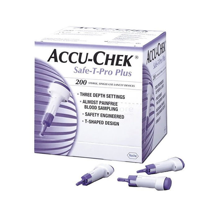 Accu-Chek Safe-T-Pro Plus Single Use Lancet Device
