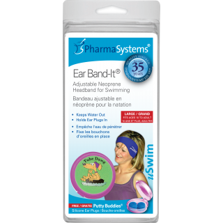 Ear Band-It Ultra Swimmer's Headband - Large