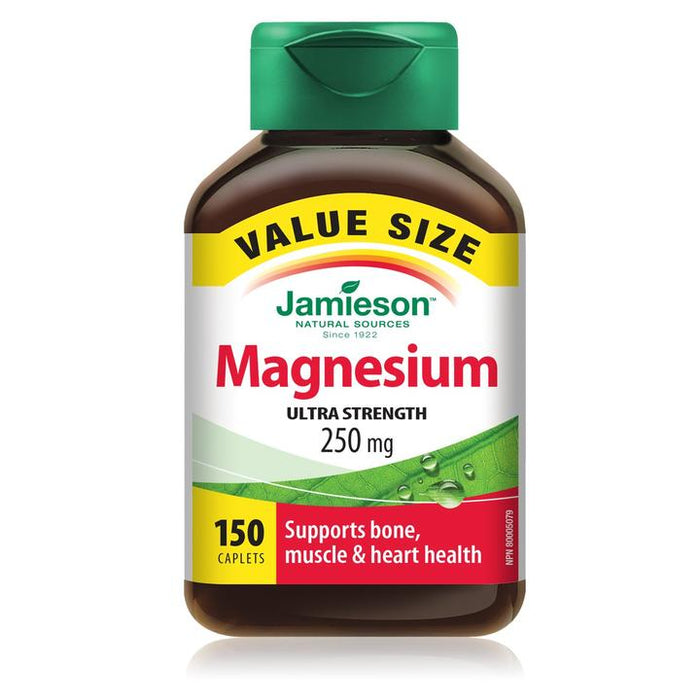 Jamieson Magnesium High Potency 250 mg Value Pack