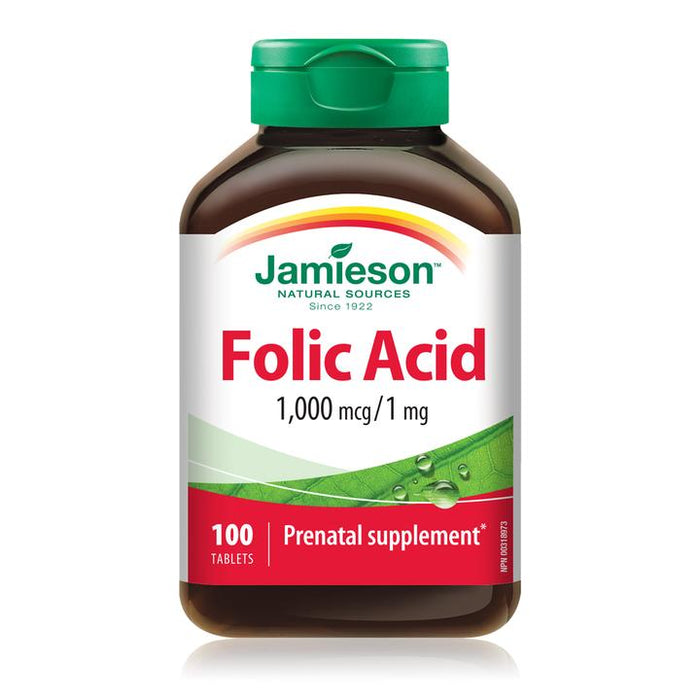 Jamieson Folic Acid 1000 mcg 1 mg