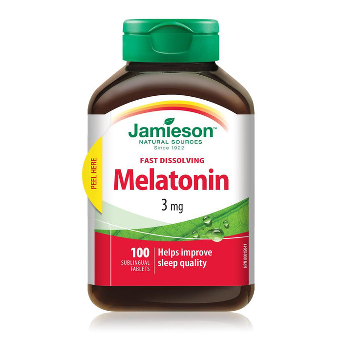 Jamieson Melatonin Fast Dissolving 3 mg