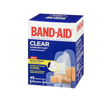 Band-Aid Comfort Flex Clear Adhesive Bandages