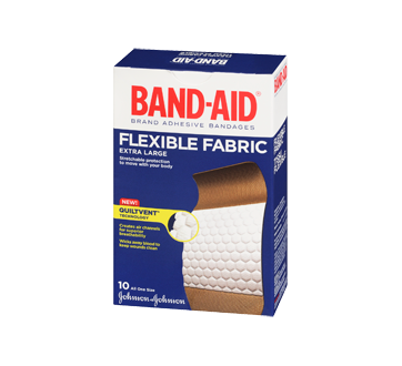 Band-Aid Flexible Fabric Adhesive Bandages - Extra Large