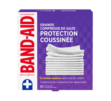Band-Aid Gauze Pads - Large