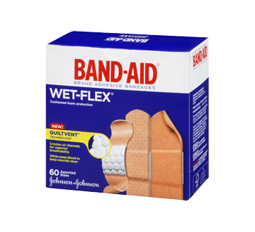 Band-Aid Wet-Flex Bandages - Value Pack