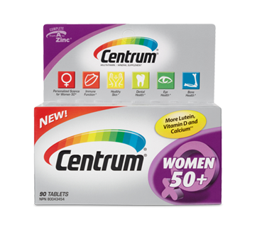 Centrum Supplment for Women 50+