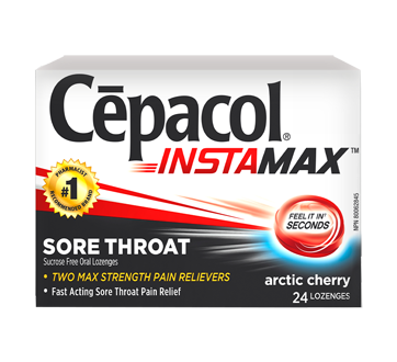 Cepacol Instamax Sore Throat Lozenges - Artic Cherry