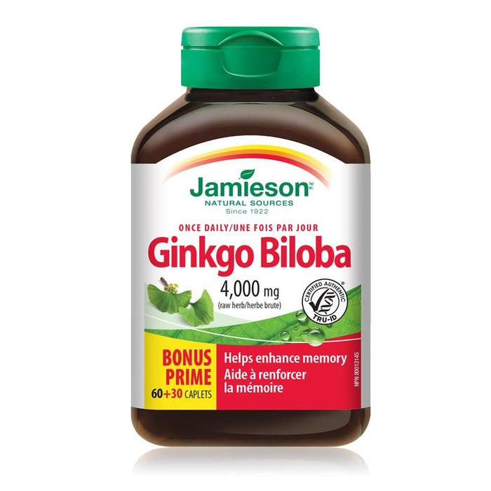 Jamieson Ginkgo Biloba 4400 mg
