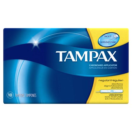 Tampax Tampons Unscented Regular