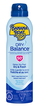 Banana Boat Dry Balance Spray Sunscreen SPF50+