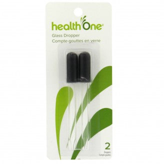 Health ONE Glass Medicine Droppers