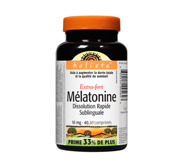 Holista Melatonin Extra Strength, Easy Dissolve