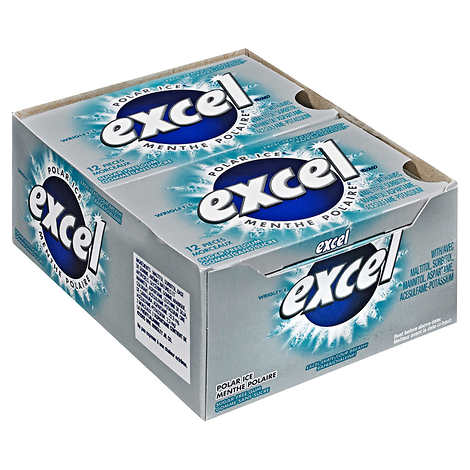 Excel Sugar Free Gum - Polar Ice