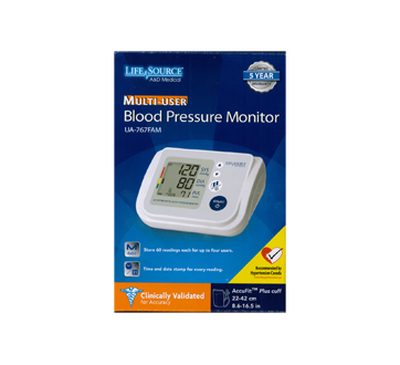 Lifesource Multi User Blood Pressure Monitor