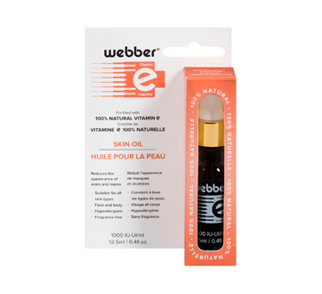 Webber Vitamin E Skin Oil