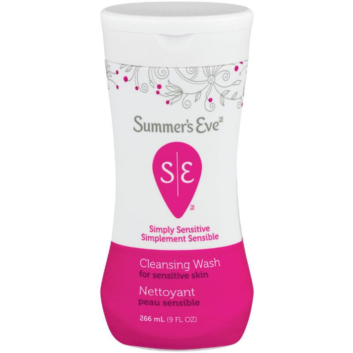 Summer's Eve Simply Sensitive Cleansing Wash - Sensitive Skin