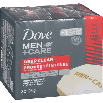 Dove Men+Care Body & Face Bar - Deep Clean